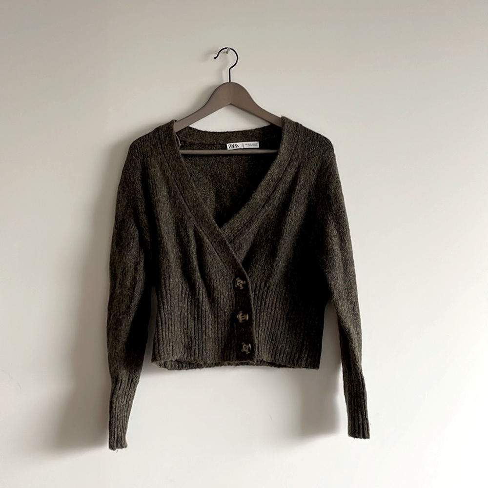 Zara wrap sweater